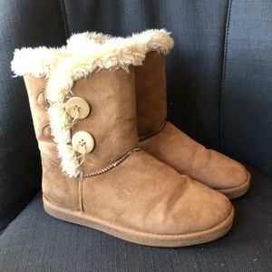 JustFab Slipper Boots
